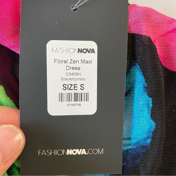 Fashion Nova floral zen maxi dress - Picture 8 of 14